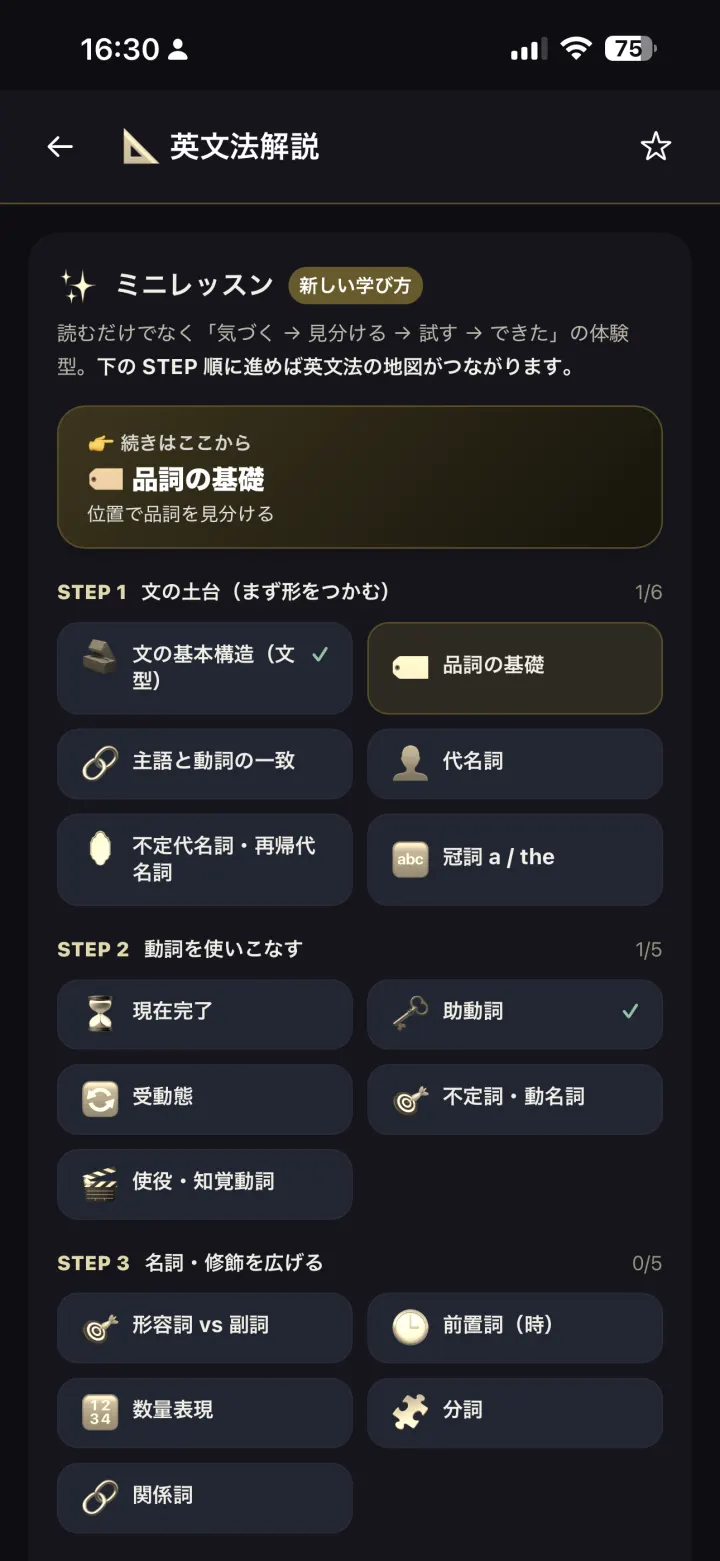 英文法解説