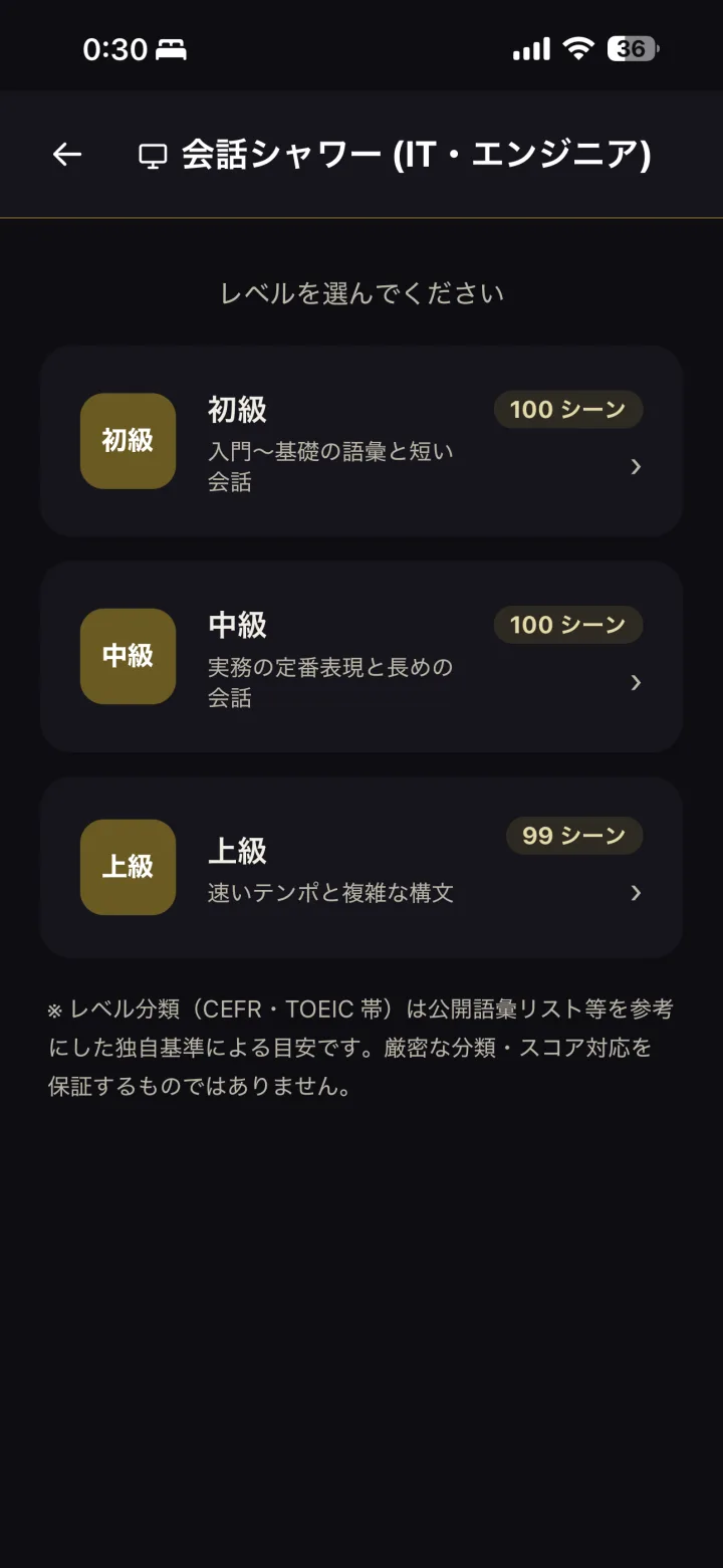 会話シャワー（IT・エンジニア）